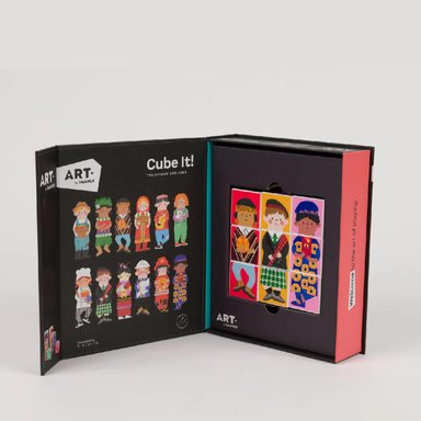JUEGO DE MEMORIA IMANIX TRADICIONES Y TRABAJOS CUBE IT! - 1