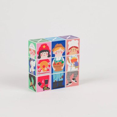 JUEGO DE MEMORIA IMANIX TRADICIONES Y TRABAJOS CUBE IT! - 2