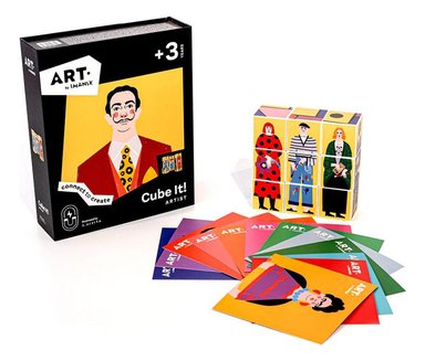 JUEGO DE MEMORIA IMANIX CUBE IT! - ARTISTS - 1