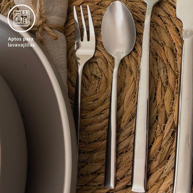 SET DE CUCHILLERIA 30 PCS CUBIERTOS ACERO INOXIDABLE SICILIA - 4