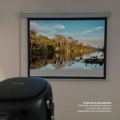 TELON 80 PULGADAS ELE CTRICO CON CONTROL 165 X 125 CM LEVO - 7