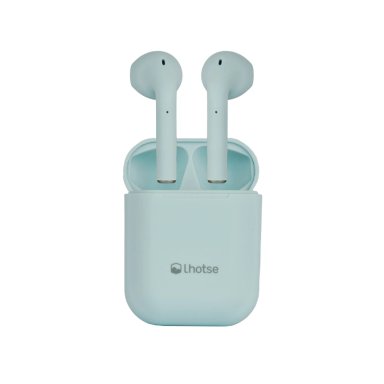 AUDIFONOS LHOTSE BLUETOOTH INALAMBRICO RM12 CELESTE - 1