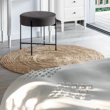 ALFOMBRA YUTE REDONDA 120 CM ATMOSPHERA - 2