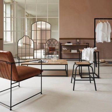 MESA DE CENTRO EDENA DISEÑO INDUSTRIAL MADERA Y METAL ATMOSPHERA - 6