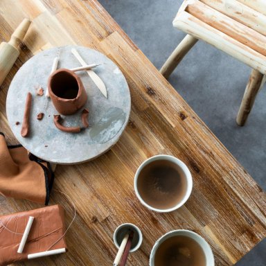 MESA DE CENTRO EDENA DISEÑO INDUSTRIAL MADERA Y METAL ATMOSPHERA - 7