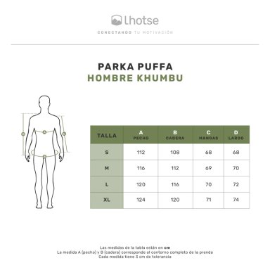 PARKA PUFFA HOMBRE KHUMBU LHOTSE - 8