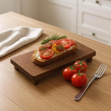 TABLA DE APERITIVO DE BAMBOO CON PATAS PARA SERVIR DAY - 2