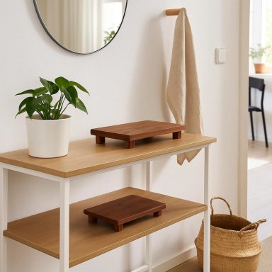 TABLA DE APERITIVO DE BAMBOO CON PATAS PARA SERVIR DAY - 4