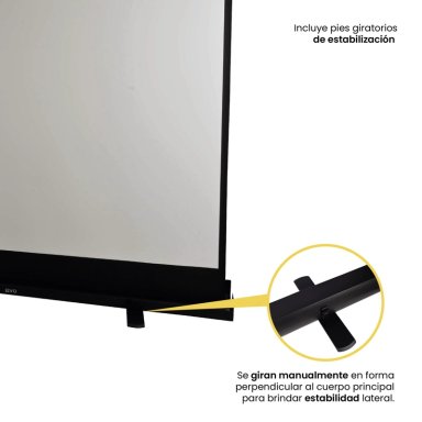 TELON PROYECTOR 100'' SISTEMA DE ELEVACION 200 X 150CM LEVO - 6
