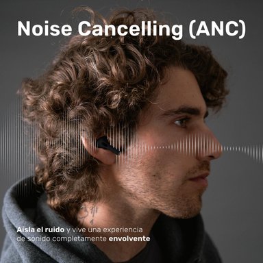 AUDIFONOS BLUETOOTH TWS PANTALLA TOUCH ANC RMPLUS+ LHOTSE - 2