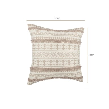 FUNDA COJIN ETNIK 40X40 CM ATMOSPHERA - 5