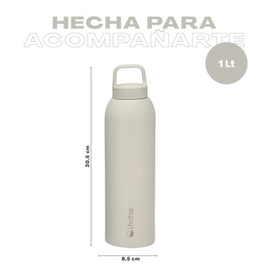 BOTELLA TE RMICA AGUA ACERO INOX 3 TAPAS HYDROCORE 1LT LHOTSE - 6