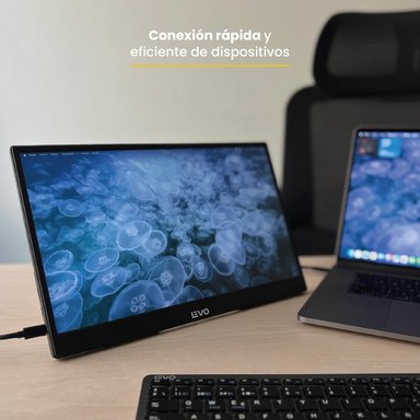 PANTALLA MONITOR PORTATIL 15.6 LED FULL HD NEXVIEW LEVO - 2