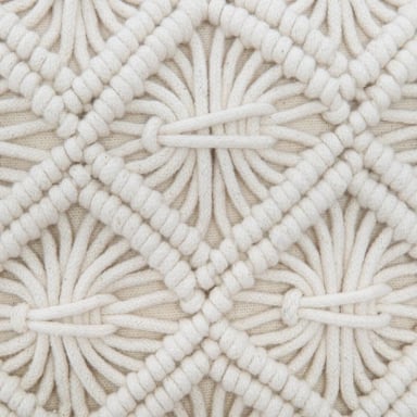 COJIN ETE MACRAME 40 X 40 CM ATMOSPHERA - 4