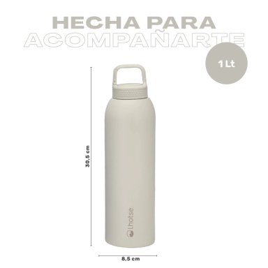 BOTELLA TE RMICA AGUA ACERO INOX 3 TAPAS HYDROCORE 1LT LHOTSE - 6
