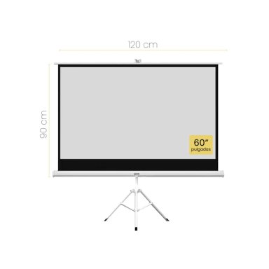PROYECTOR PORTATIL HEXA 8000LM + TELON 60' LEVO - 6