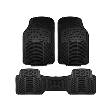 ALFOMBRA PISO DE GOMA PARA AUTO UNIVERSAL 3 PIEZAS XROAD - 1