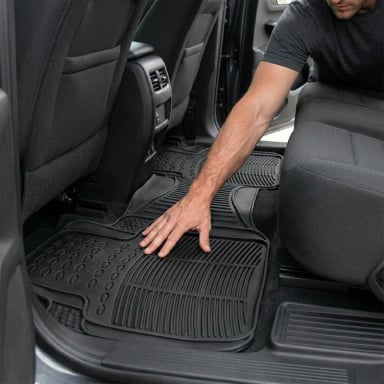 ALFOMBRA PISO DE GOMA PARA AUTO UNIVERSAL 3 PIEZAS XROAD - 2
