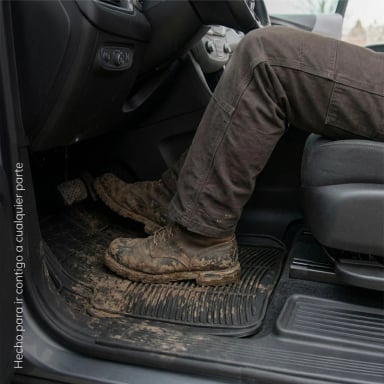 ALFOMBRA PISO DE GOMA PARA AUTO UNIVERSAL 3 PIEZAS XROAD - 8