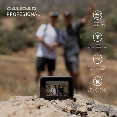 CAMARA DE ACCION DEPORTIVA SUMMIT 5K 30FPS ACCESORIOS - 4