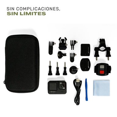 CAMARA DE ACCION DEPORTIVA SUMMIT 5K 30FPS ACCESORIOS - 6