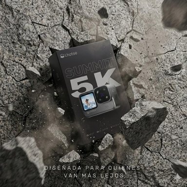 CAMARA DE ACCION DEPORTIVA SUMMIT 5K 30FPS ACCESORIOS - 7