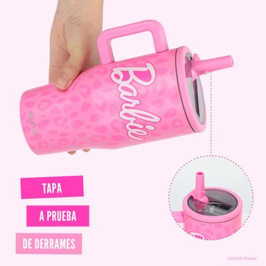VASO TE RMICO TUMBLER MUG BARBIE PRINT 590ML ACERO INOX UMA - 3