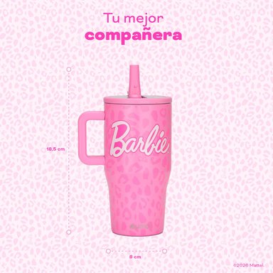 VASO TE RMICO TUMBLER MUG BARBIE PRINT 590ML ACERO INOX UMA - 6