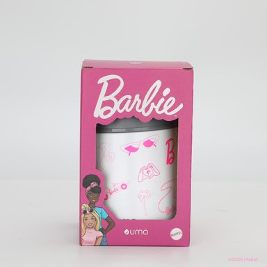 TERMO COMIDA BARBIE FUN + CUCHARA 450ML ACERO INOX UMA - 7