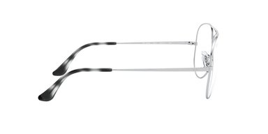 ANTEOJOS RAY-BAN ÓPTICOS RX6489 AVIATOR PLATEADO UNISEX - 4