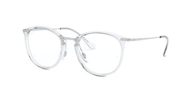 ANTEOJOS RAY-BAN ÓPTICOS RX7140 PLATEADO MUJER - 2