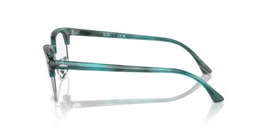 ANTEOJOS RAY-BAN ÓPTICOS RX5154 CLUBMASTER VERDE UNISEX - 5
