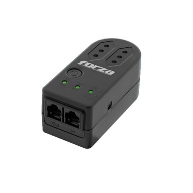 PROTECTOR VOLTAJE FORZA ZION FVP-1202N-C NEGRO - 1