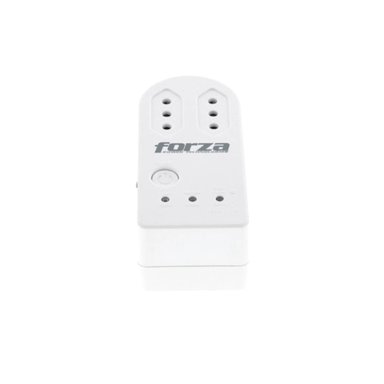 PROTECTOR VOLTAJE FORZA ZION FVP-1202B-C BLANCO - 3