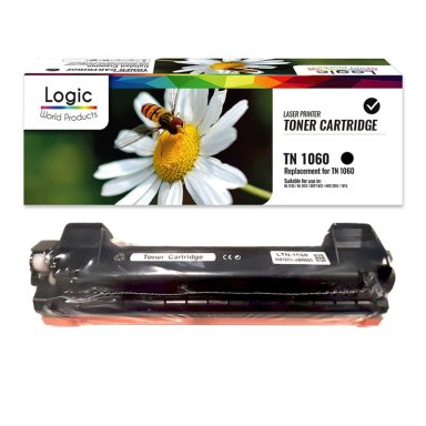 TÓNER LOGIC NEGRO TN1060 ALTERNATIVO PARA BROTHER HL1202 1112 1512 1602 - 1