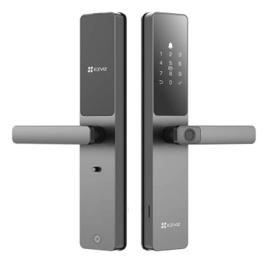 CERRADURA INTELIGENTE EZVIZ DL05 WI-FI HUELLA DIGITAL GRIS BLACK - 1