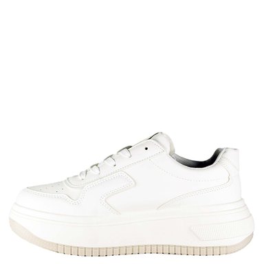 ZAPATILLAS MUJER TAKONES CASUALES BLANCO DENVER - 3