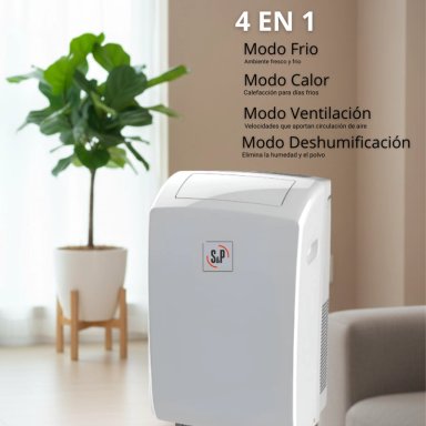 AIRE ACONDICIONADO PORTATIL 12000 BTU S&P FRIO CALOR WIFI - 6