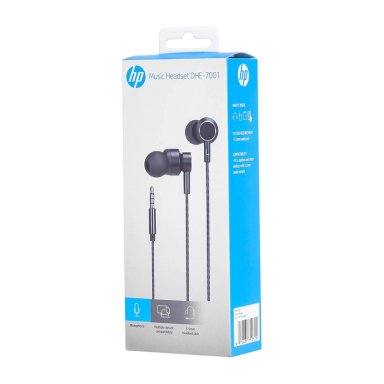 AUDÍFONOS HP IN EAR DHE-7001 METAL NEGRO - 2