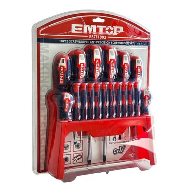 PACK 18 DESTORNILLADORES ESST1802 EMTOP - 4