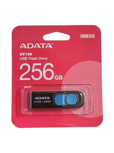PENDRIVE ADATA UV128 256GB 3.2 GEN 1 RETRÁCTIL NEGRO - 3