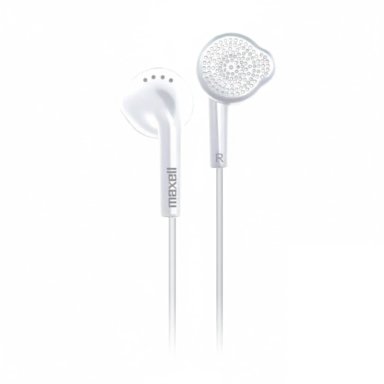 AUDIFONO STEREO BUDS MAXELL EB-95 JACK 3.5MM BLANCO - 1