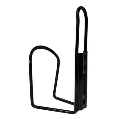 SOPORTE PORTA BOTELLA PARA BICICLETA DE METAL E18210 NEGRO - 3