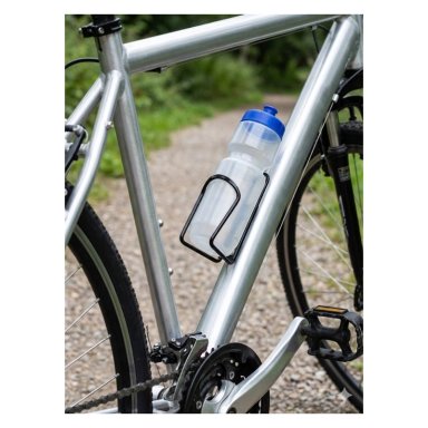 SOPORTE PORTA BOTELLA PARA BICICLETA DE METAL E18210 NEGRO - 7
