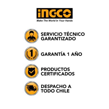 MARTILLO DEMOLEDOR INGCO ELECTRICO INDUSTRIAL 2200 W/75J PDB22001 - 2