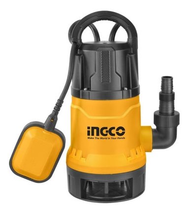BOMBA DE AGUA SUMERGIBLE AGUA SUCIA 1' 750W INGCO SPD7508 - 1