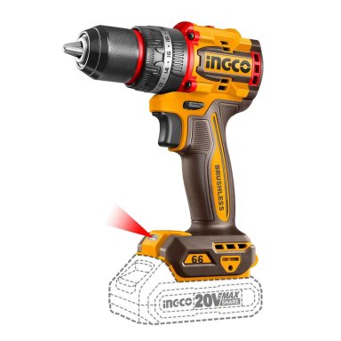 TALADRO PERCUTOR Y ATORNILLADOR IMPACTO 20V + 2 BAT Y CARG - 4