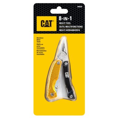 MULTIHERRAMIENTA CAT 8 EN 1 980028 MULTITOOLS ACERO INOXIDABLE - 1
