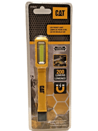 LINTERNA LED CAT CT3620 COB DE BOLSILLO LUMENES 200 - 1