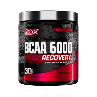 BCAA 6000 30 SVS - NUTREX FRUIT PUNCH - 1